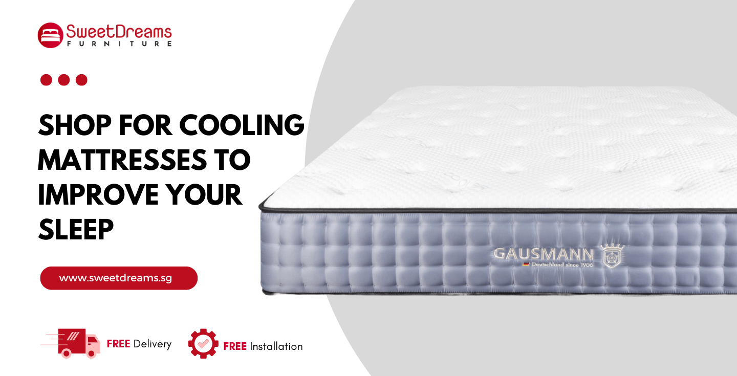 Shop for cooling mattresses to improve your sleep